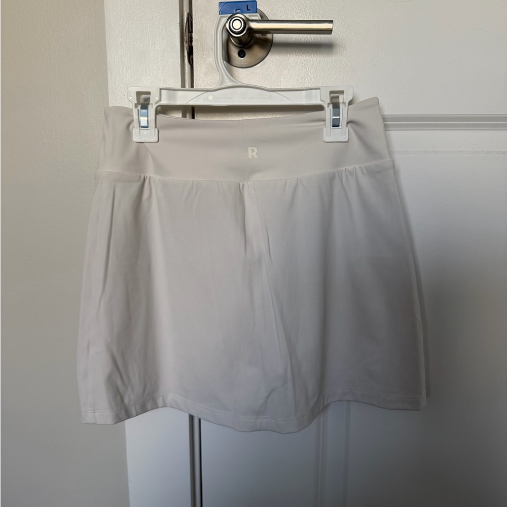 Cream Tennis Skirt - Picture 2 of 11
